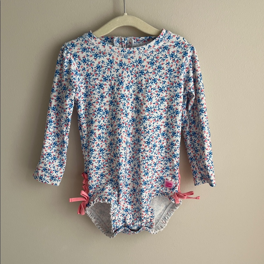 Ruffle Butts Long Sleeve Swimsuit